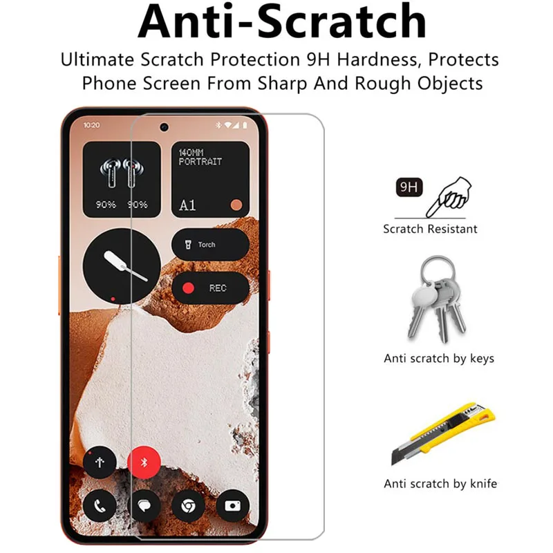 واقي شاشة من الزجاج المقسى لا شيء cmf phone 2 pro واقي شاشة على phone2 2pro فيلم زجاج nothin noting cmfphone phone2pro