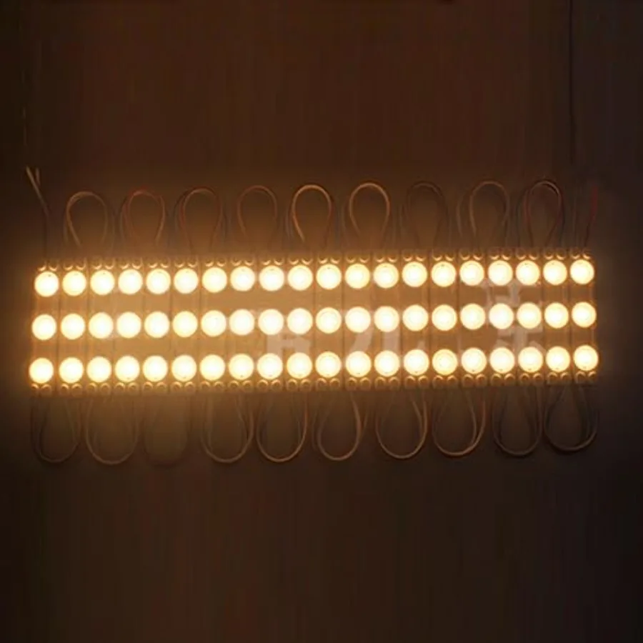 0 PCS LED Module, 12V Super Bright 2835 3 LED Module Waterproof Decorative Light for Advertising Letter Sign.,0
