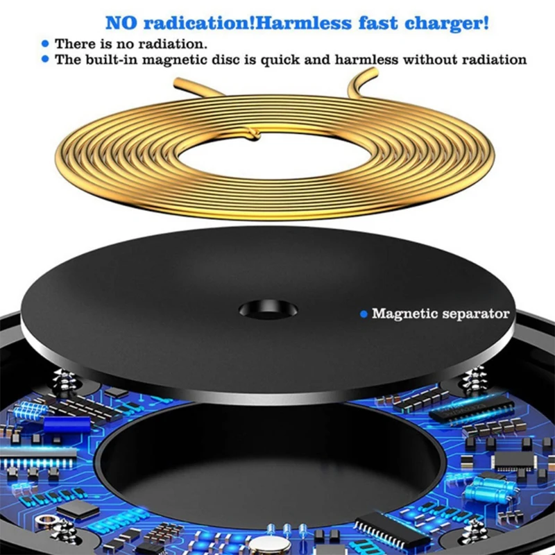 10W Fast Wireless Charger,For Samsung Galaxy S10 S9 S8 Note 9 USB Charger ,For Iphone 11 Pro XS Max XR X 8 Plus 12