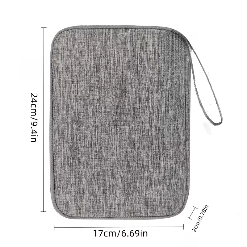 Cable Storage Bag Waterproof Digital Electronic Organizer Portable USB Data Line Charger Plug Storage Bag Travel Cable Organizer