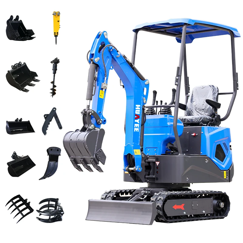 CE EURO 5 EPA Mini Excavator Manufacturer Customize Small Digger Price Multifunctional Cheap Price Mini Excavator Machine