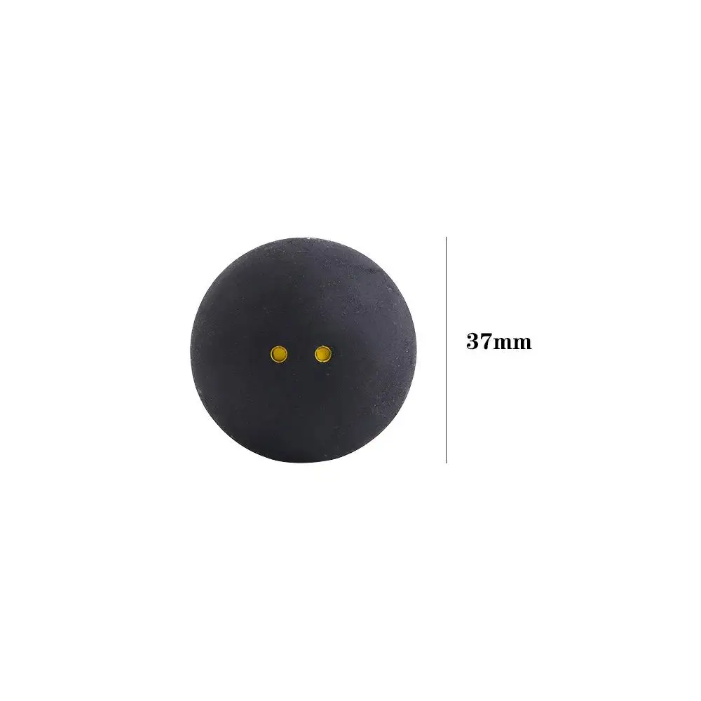 Schläger Double Yellow Dot Trainingsgerät für Spieler Gummibälle Low Speed Ball Zwei-Gelb Punkte Training Squash Ball Squash Ball