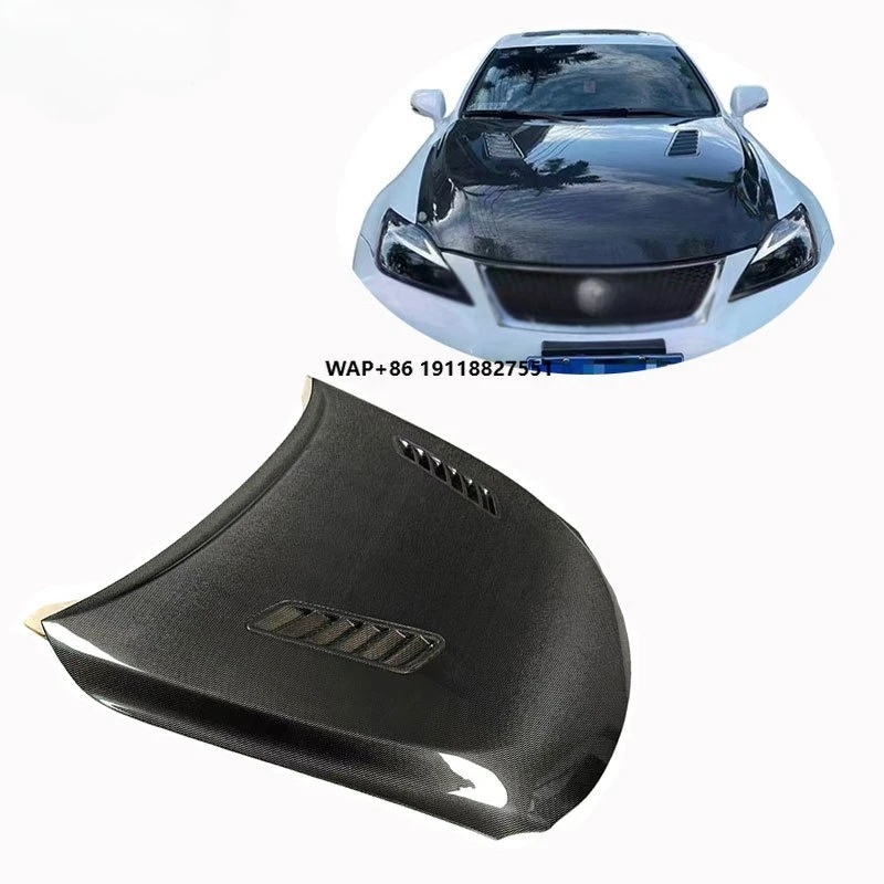 

High Quality Carbon Fiber Hood for 2008-2014ISF Lightweight Engine Bonnet with Gloss Finish