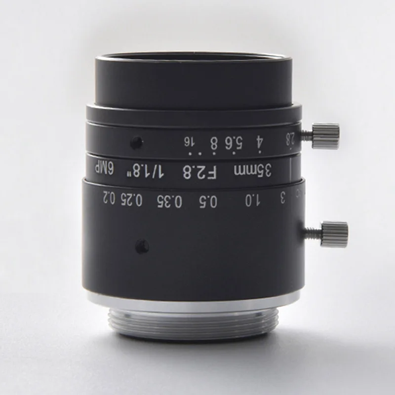 

6 million pixel high-definition zoom lens Industrial visual inspection lens 6 8 12 25 30 40 focal length optional