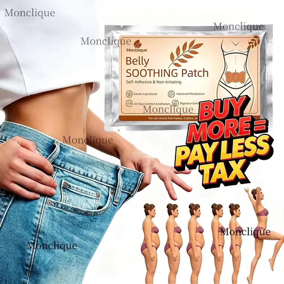 Abdominal Body Shaping Patches Belly Toning Pill Fast Burning Fat Lymphatic Improve Stomach Slimming Stickers for Female Male
