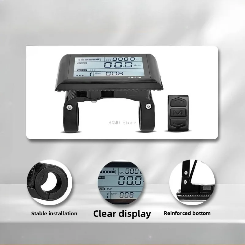 

E-bike 45A Three Mode Controller Set 36V 48V 52V Sine Wave Controller SW900 Display LCD Screen E-Bicycle Accessories