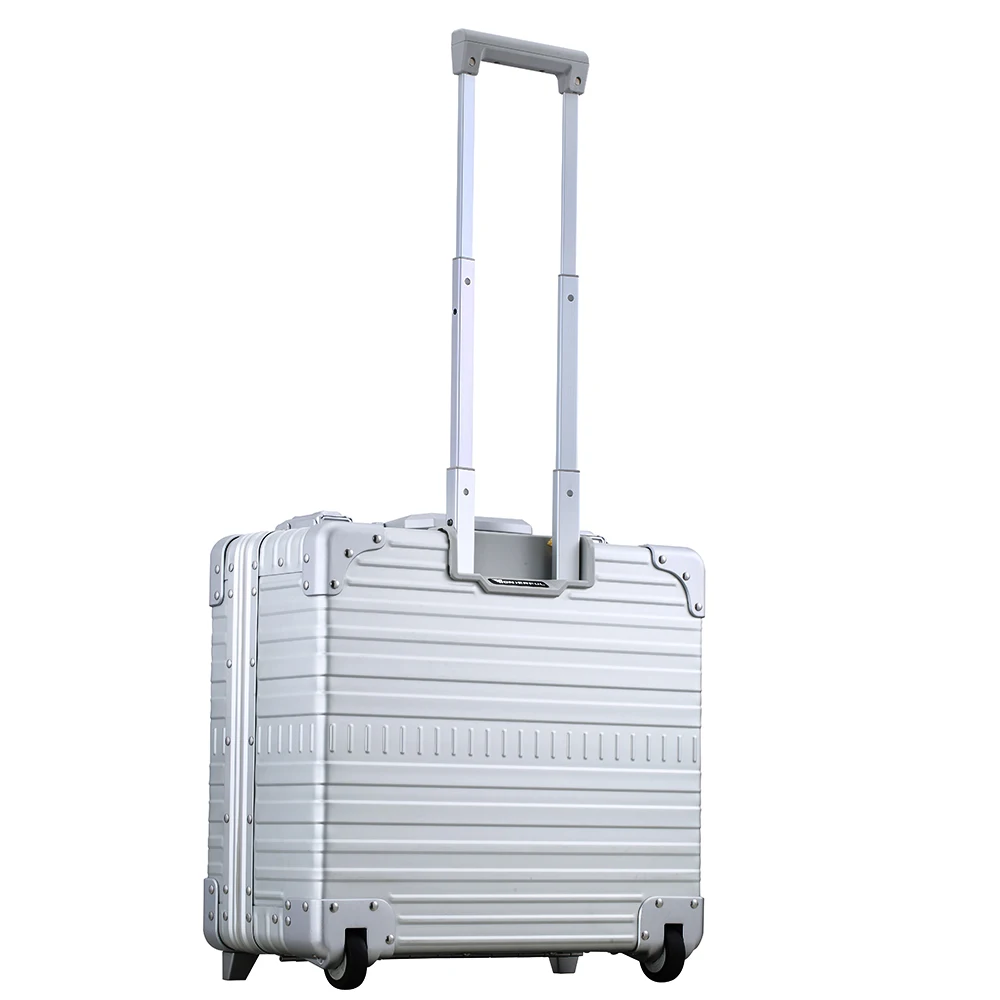 Portable civil servant file box, business elite fashion aluminum briefcase