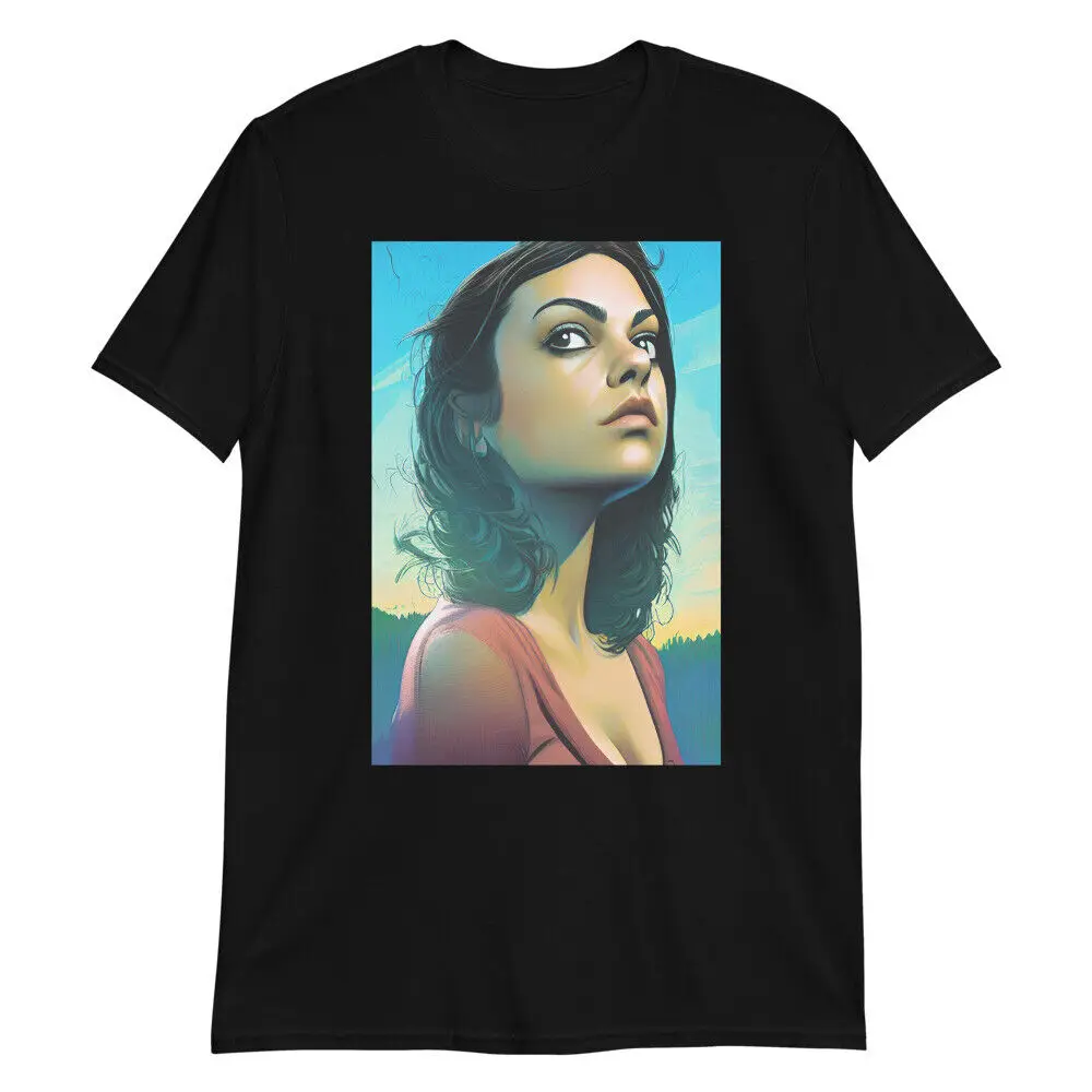 Mila Kunis Actress Unisex T-Shirt Fan Art That 70's Show Meg Griffin Ted Artwork