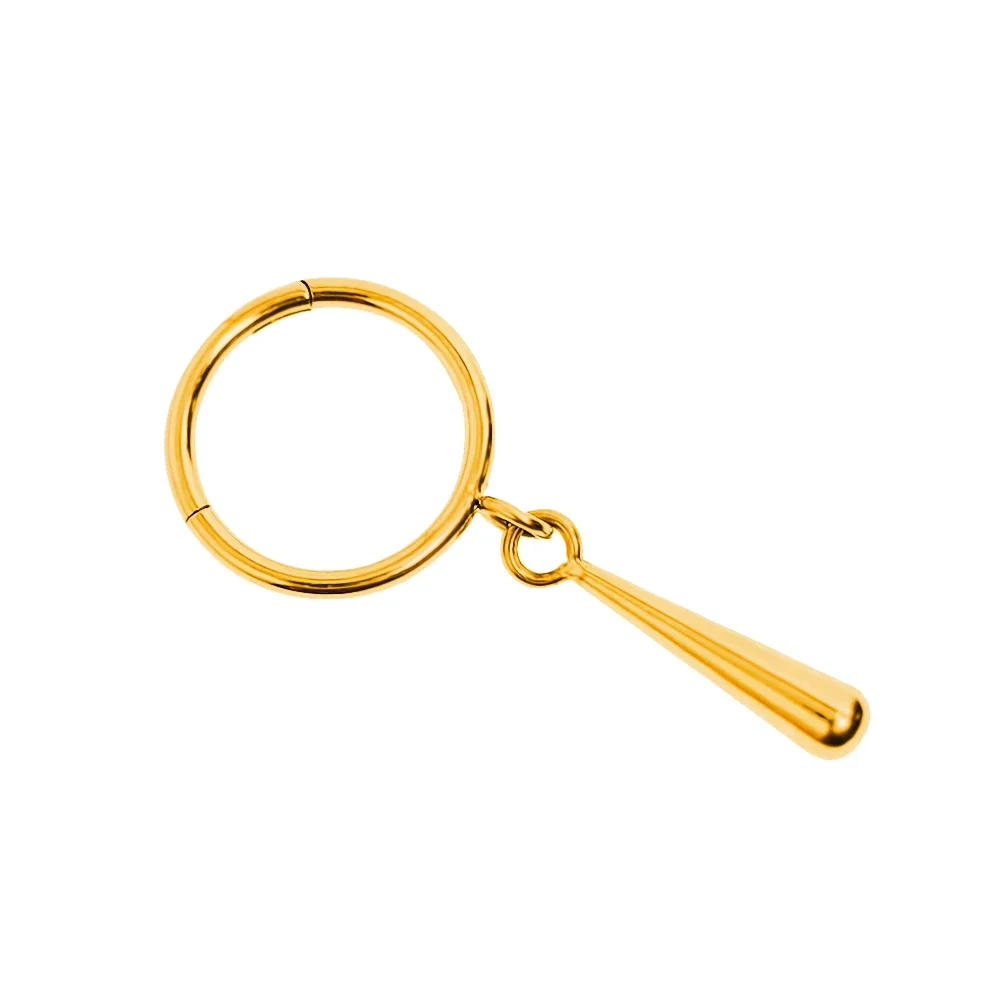 F136 Titanium Piercing Cartilage Nose Ring