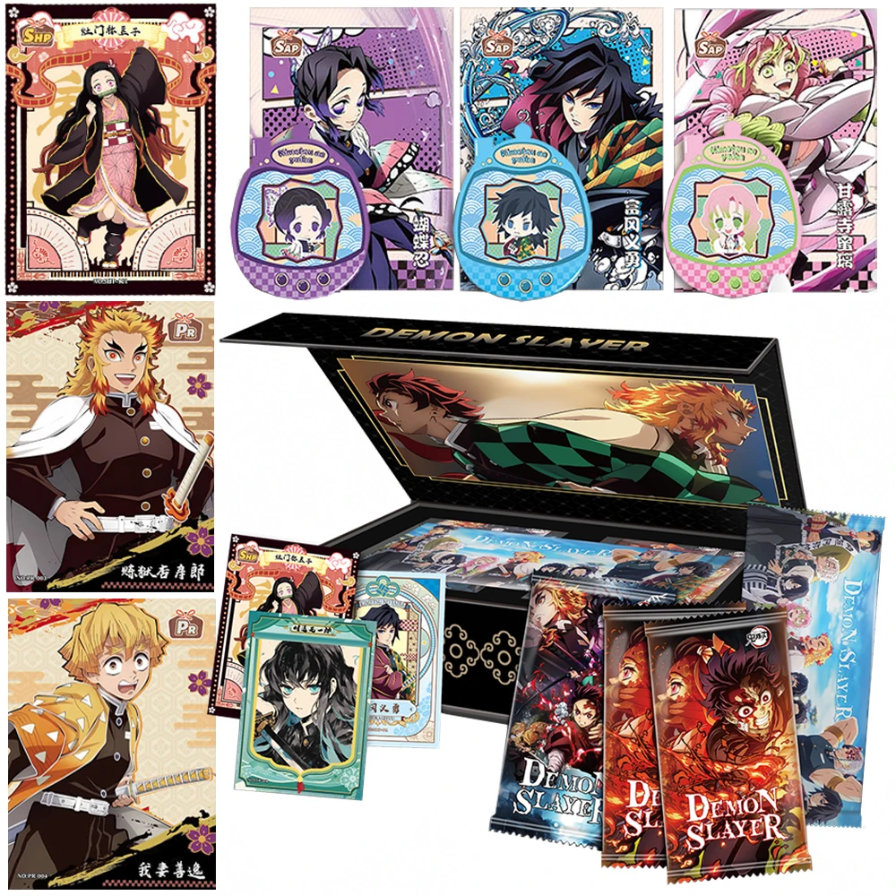 

Demon Slayer Collection Card Fans' Like Japanese Anime Protagonist Kamado Tanjirou Creative Card Exquisite Christmas Family Gift