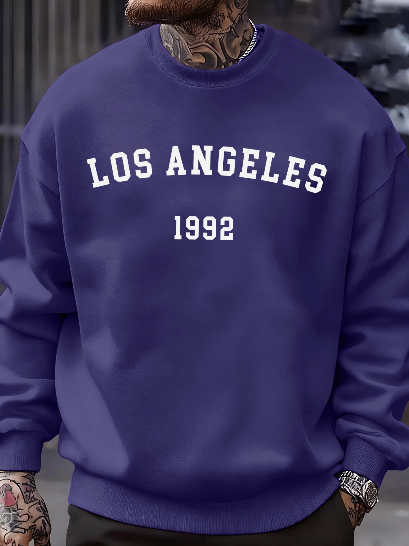 Los Angeles 1992 Letter Print  - Street Fashion Los Angeles recensie en prijs