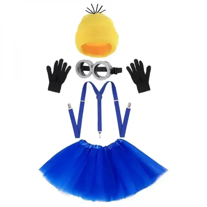 Disfraz de Minion Nuevo para Adultos, Gafas y Sombrero de Minion, Accesorios de Cosplay para Fiestas de Disfraces De CanCos
