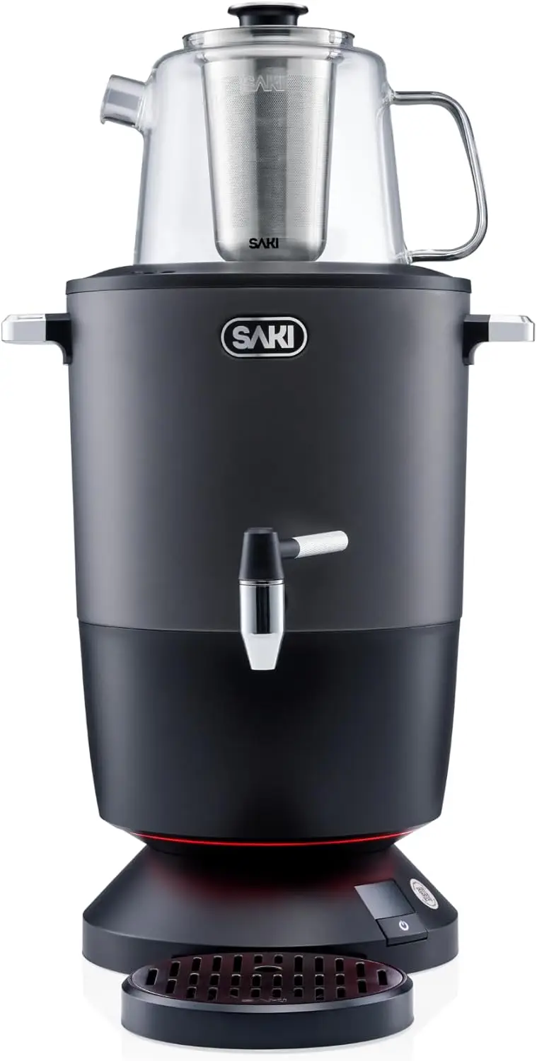 

4L Electric Tea Maker with Temperature Display, Auto Shut Off - Perfect for Persian, Russian & Turkish Tea