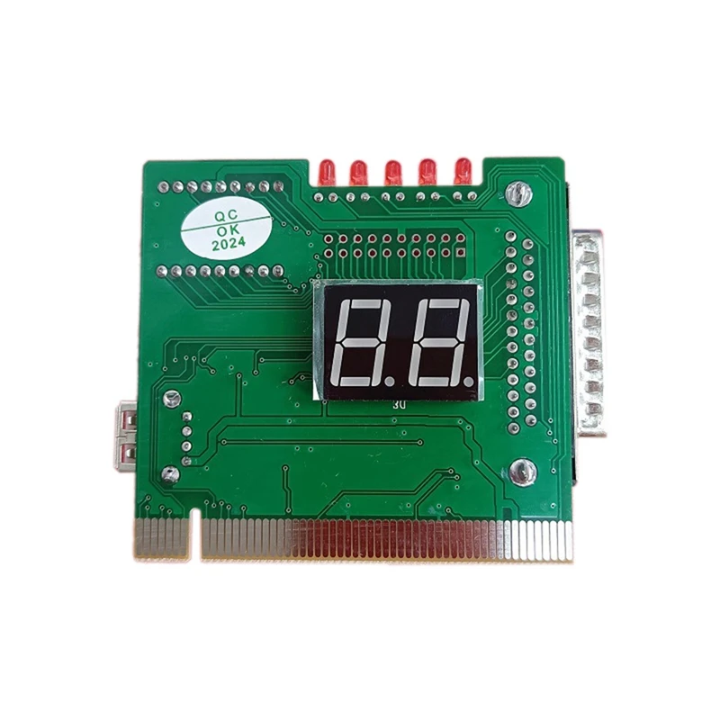 2 Digit Bit PC Computer Motherboard Diagnostic Card USB PCI LCD Error Code Display Tester Analyzer Post Card USB Diagnostic Card