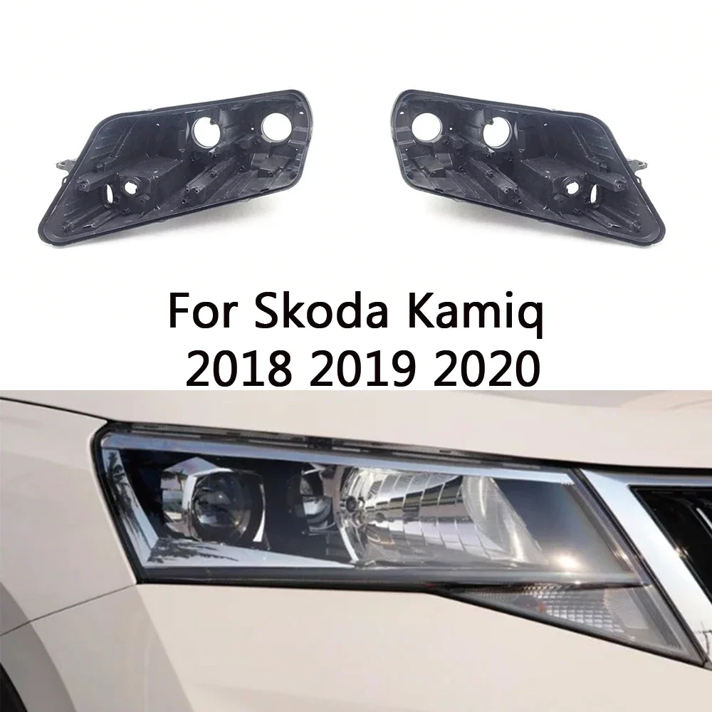 

HTTCY для Skoda Kamiq 2018 2019 2020, основание фары, дом для фар, задняя база автомобиля, задняя часть фар, дом