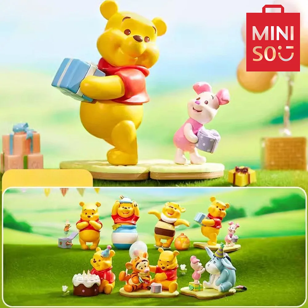 

Miniso, старые друзья, ограниченная серия, Винни-Пух, Винни-эяр, тигр, свинка, милая кукла, милый подарок для фанатов, детей