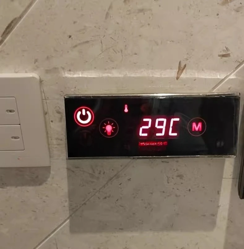 

steam engine on the market, wall-mounted installation, high-quality sauna experience