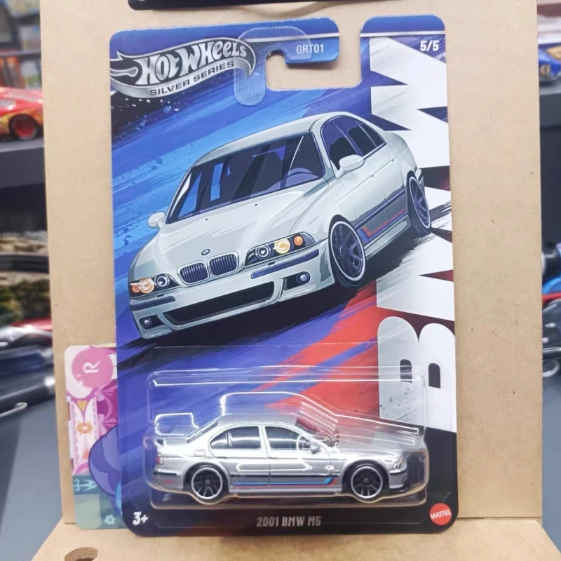 

Hot Wheels 1:64 Scale Bmw Set 2025 Silver Series M1 M2 M3 M4 M5 Die-Cast Model Vehicle Cars Unopened Grt01 Collection Mdoel Toys