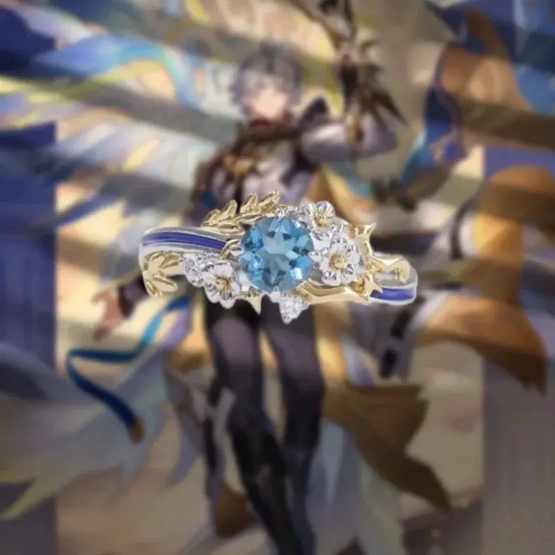 

Аниме впечатления дизайн кольцо на палец игры аниме Honkai: Star Rail Phainon косплей памятное кольцо аксессуары Рождественский подарок