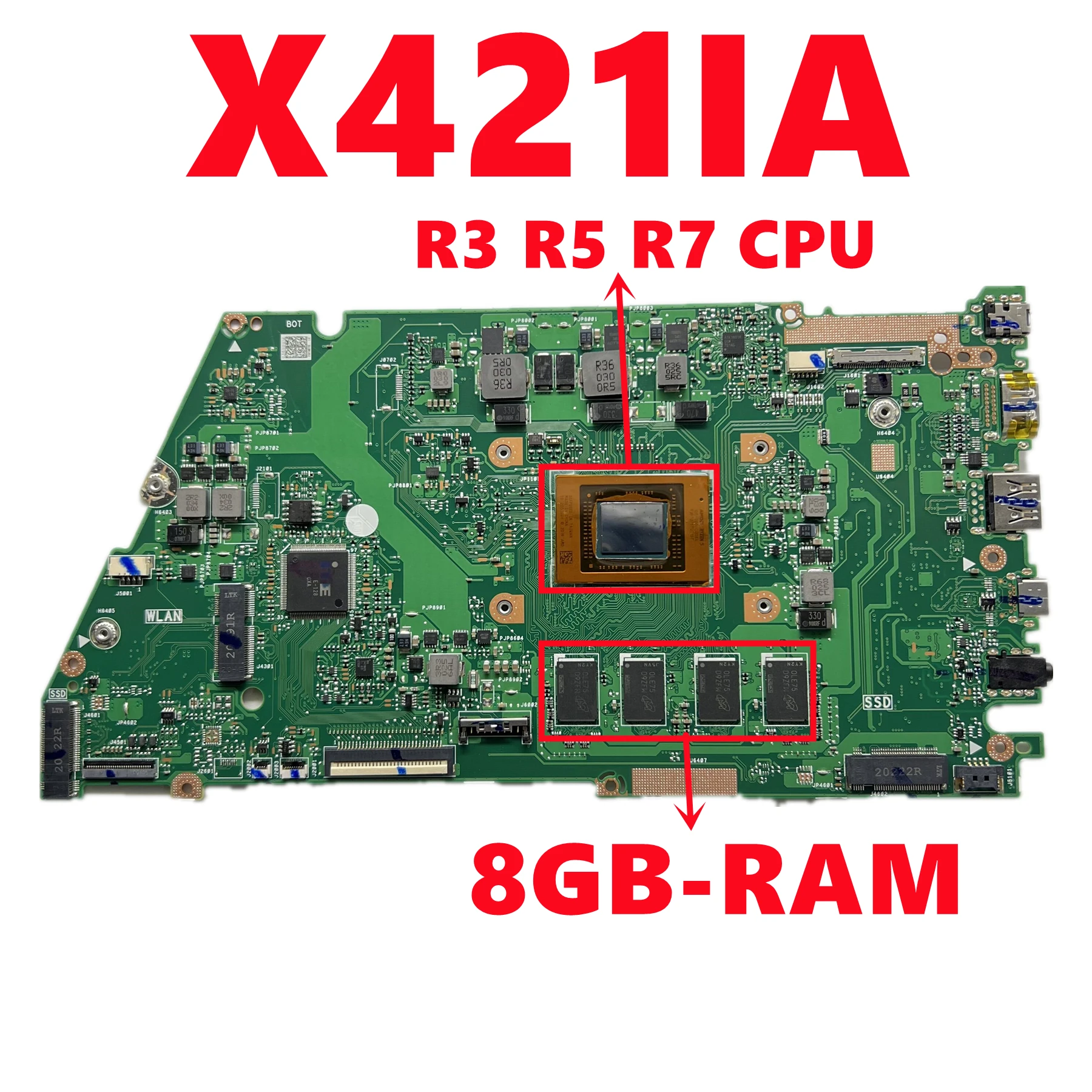 placa-base-x421ia-rev20-para-placa-base-de-ordenador-portatil-asus-x421-x421i-x421ia-con-cpu-amd-r5-r7-8gb-ram-uma-100-probado-ok