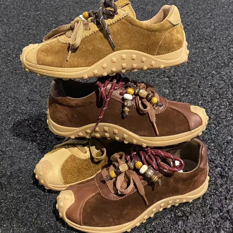 

Forrest Gump Women's Shoes Autumn New Models High-end Quality Cow Suede Light Soft Feet Feel Comfortable Breathable