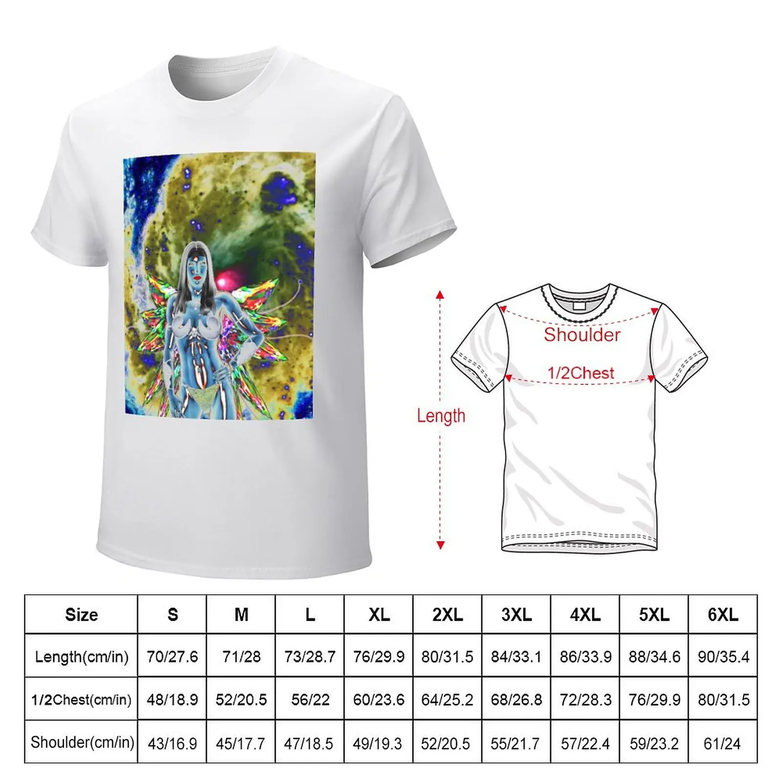 Goddess of the Stars T-Shirt tops blacks fitted t shirts for men image 2