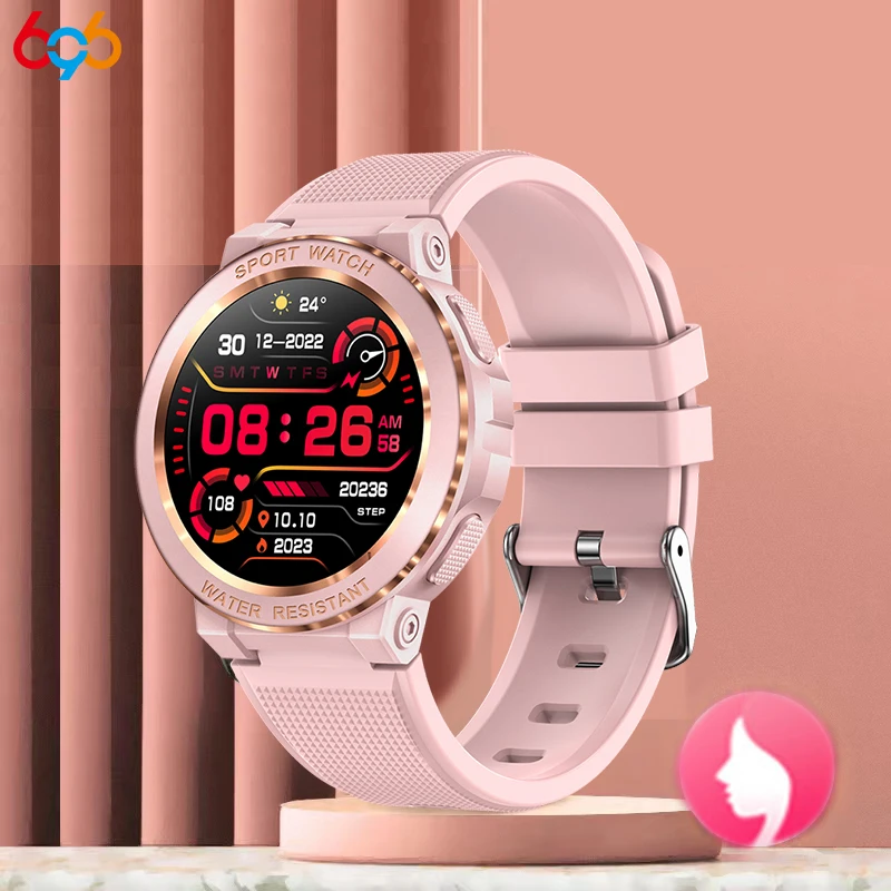 

2023 Blue Tooth Call Smart Watch Women Heartrate Blood Pressure/0xygen Smartwatch Fashion Ladies Waterproof Girl Bracelets Sleep