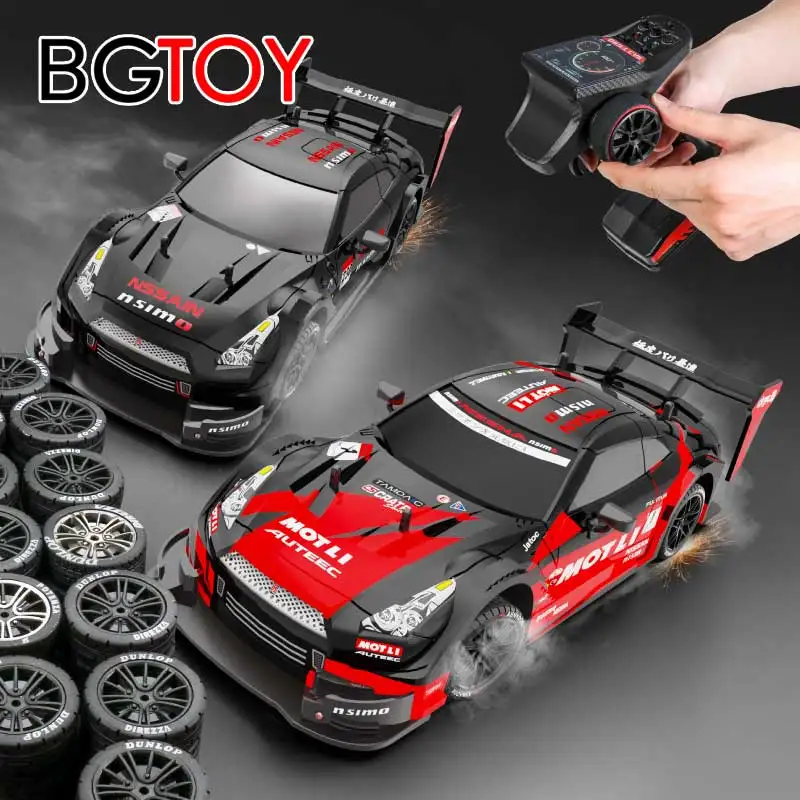 

BGTOY 1:16 Half-scale 4WD Remote Control Car 30km/H High Speed Drift 2.4G RC Car Racing Model Boy Toys For Kids Birthday Gifts