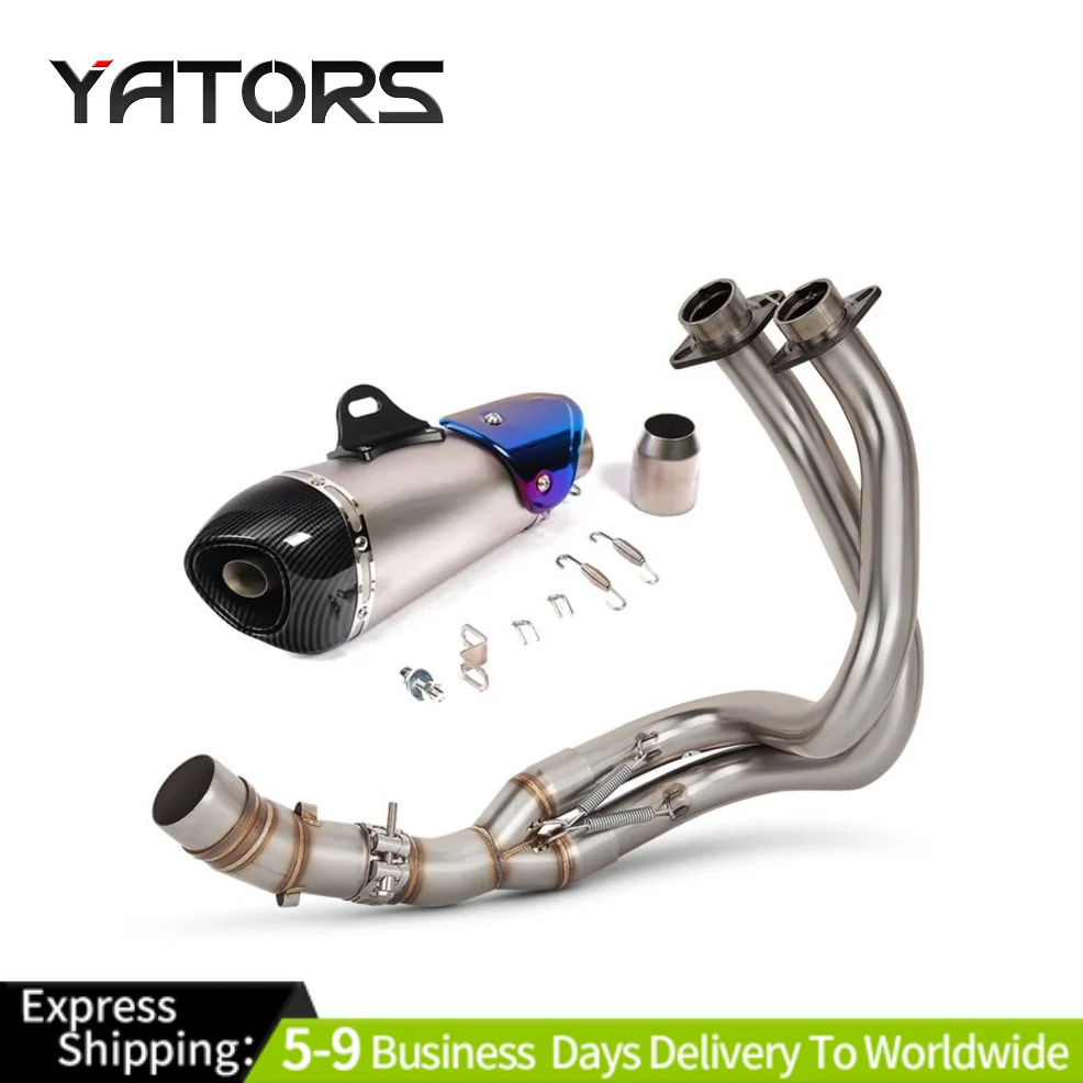 

For Kawasaki Ninja 650 Z650 ER6F/N Full System Exhaust Tips Muffler Header Pipe Exhaust Systems Exhausts Pipes