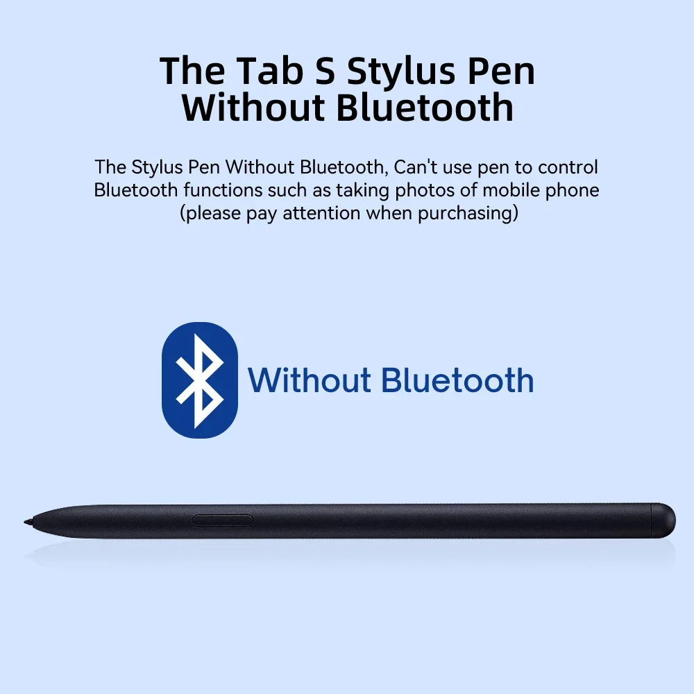 Tablet Pen Stylus Touch Pencil S Pen for Samsung Galaxy Tablet Tab S8 S9 S9FE S7 FE S6 Lite S7+ S8+ Touch Pen Without Bluetooth