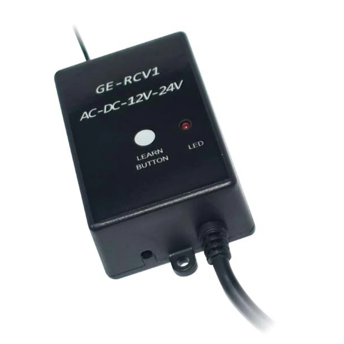 ABLK GE-RCV1 レシーバー 433.92MHz DC/AC 12V/24V ゲートガレージドアリモートローリングコードおよび固定コード外部レシーバー用