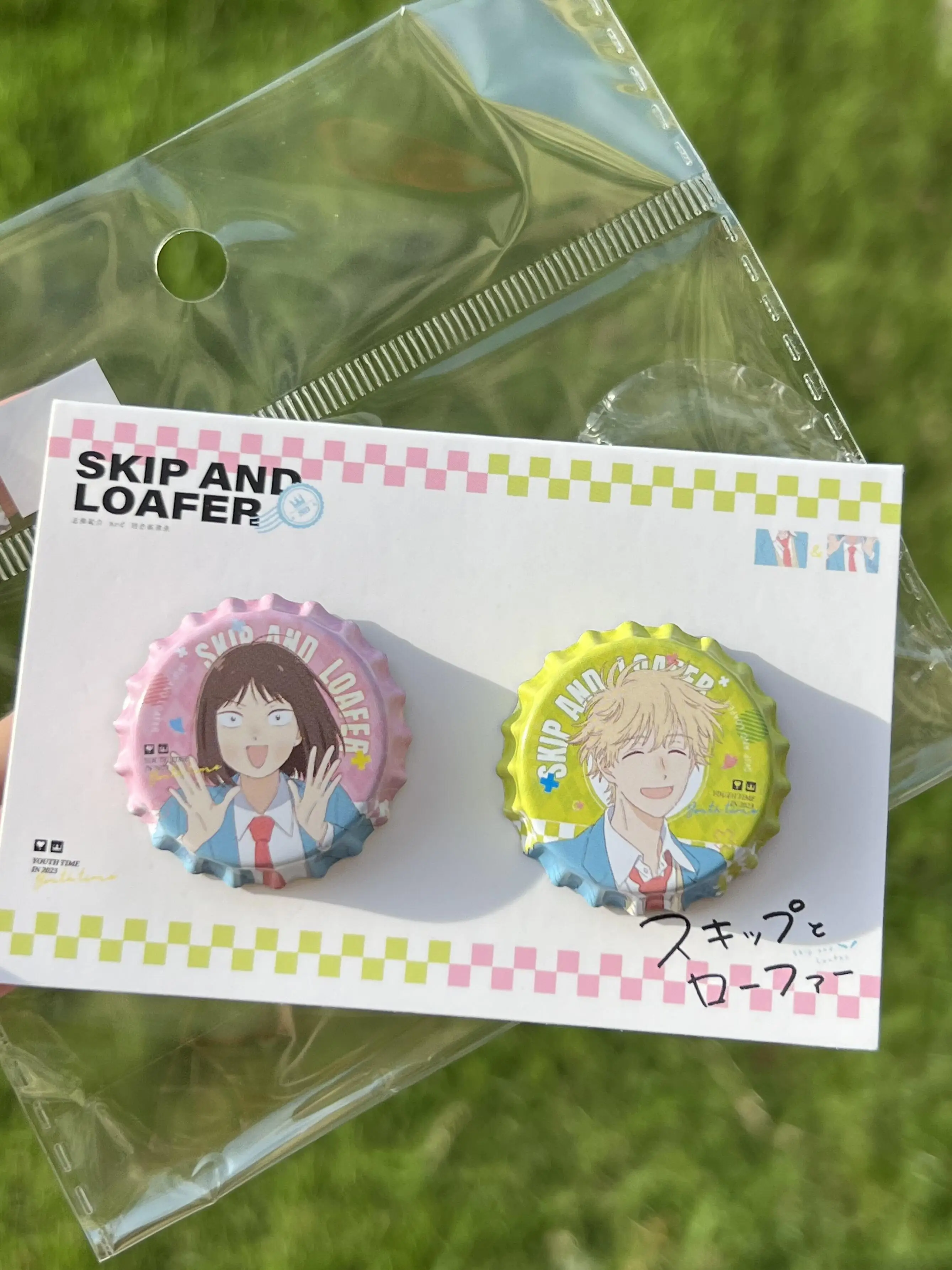 New Jump For Youth Bottle Cap Badge Shima Souseke Iwakura Mitsumi High Value Pin Gift