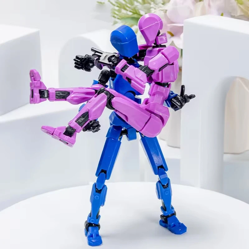 Dummy 13 Articulated Doll Titan t13 Action Figure 3D Printed Multi-Jointed Movable Lucky Nova Action Figure Dummy