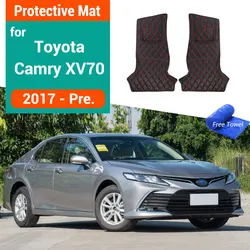 Car B Middle Pillar Pad For Toyota Camry Daihatsu Altis 2017 2018 2019 2020 2021 2022 2023 XV70 Protective Mat Cushion Case