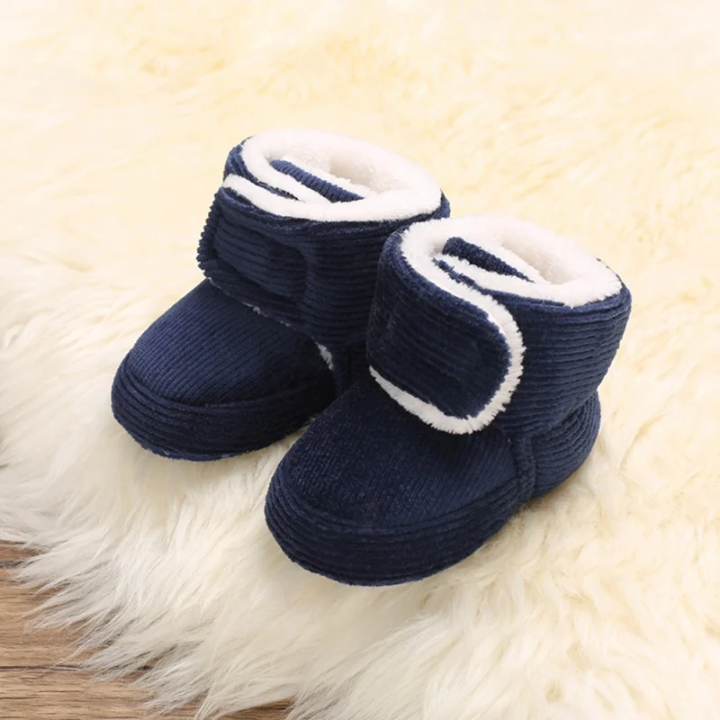 

Winter Cotton 0-18 Months Newborn Baby Toddler Girls Boys Warm Boot Autumn Frist Walkers Soft Sole Sneakers Shoes