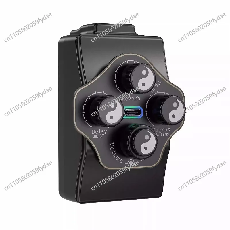 Acoustic Guitar Vibrator Pickup, Reverb, Chorus, Delayed OTG Bluetooth - view 5
