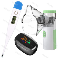 Mini Medical Nebulizer Handheld Nebulizers Ultrasonic Atomizers Portable Mute Asthma Inhaler for Adults Children Nebulizador