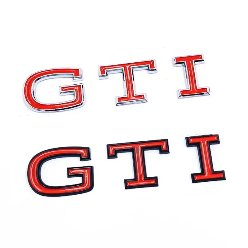 ABS سيارة الخلفي الجذع شعار الحاجز الجانب شارة ملصق ل Volkswagen VW جديد GTE GTI شعار T-ROC جولف جيتا MK4 باسات بولو توران