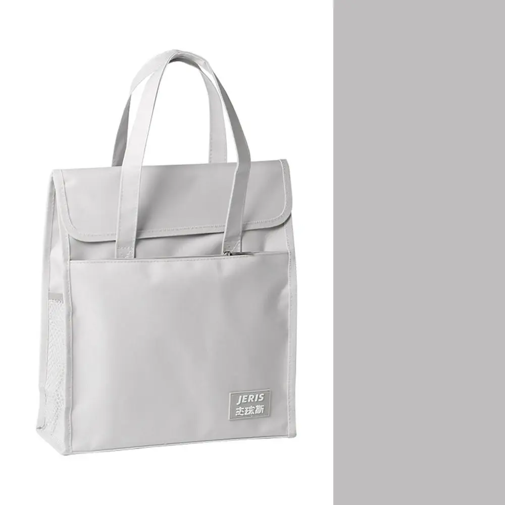 File Organizer Student Tutorial Bags A4 File Folders Storage Bag Leisure Handbag Large Capacity Oxford Cloth School-bags