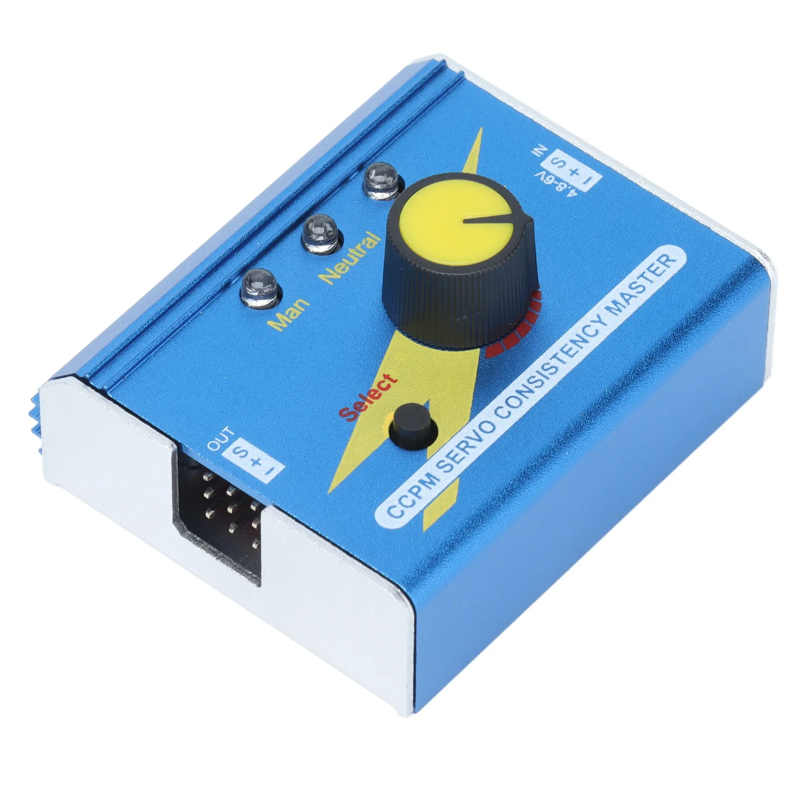 Motor-Servotester, 3 Modi, CCMP-Konsistenz, Master-Geschwindigkeitsregler, ESC-Checker für RC-Auto, Boot, Motor, Servo-Tester, Servo-Tester