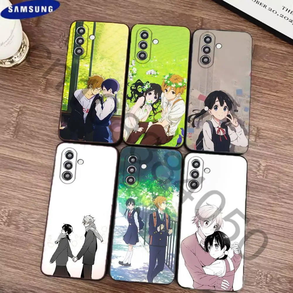 T-Tamako&M-Mochizou  Phone Case For Samsung S24 21 22 23 30,Ultra Plus,Fe,Lite,Note Black Soft Cover