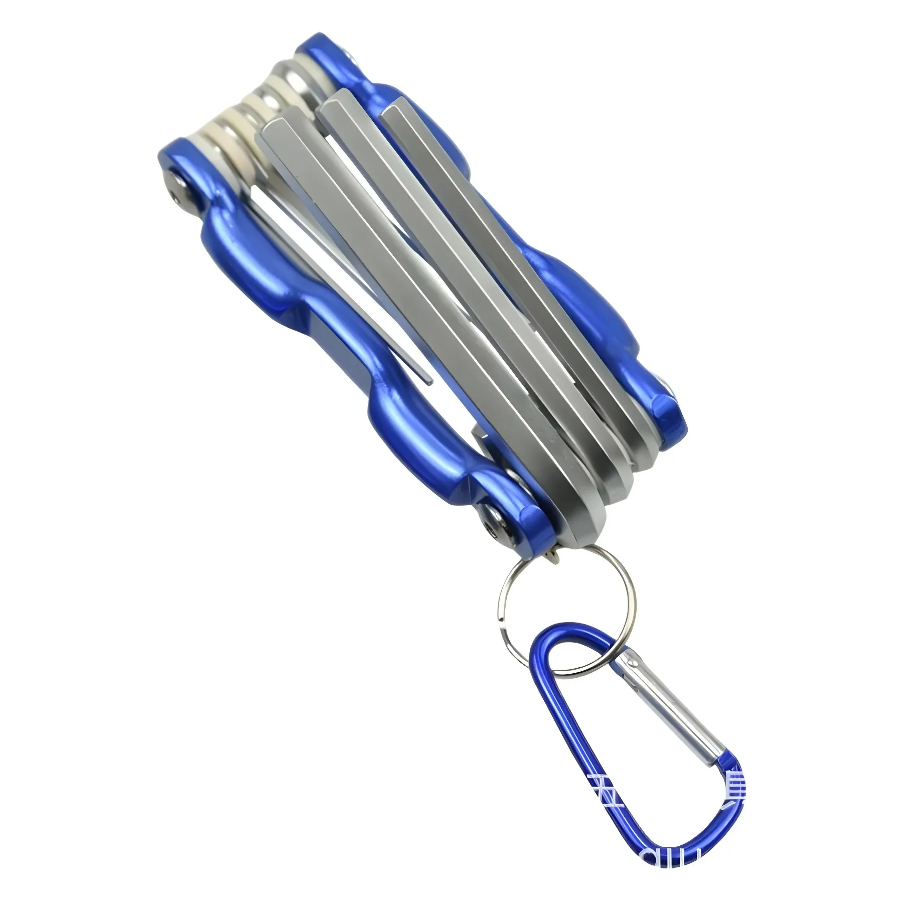 

Folding Hex Key Wrench Tool Set Imperial Screwdriver Universal Portable 6 Angle