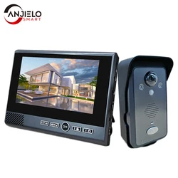 Wireless Video Doorbell  2.4GHz Home Office Tamper-proof Wireless Video Intercoms For Home Wireless Video Door Phone Apartment