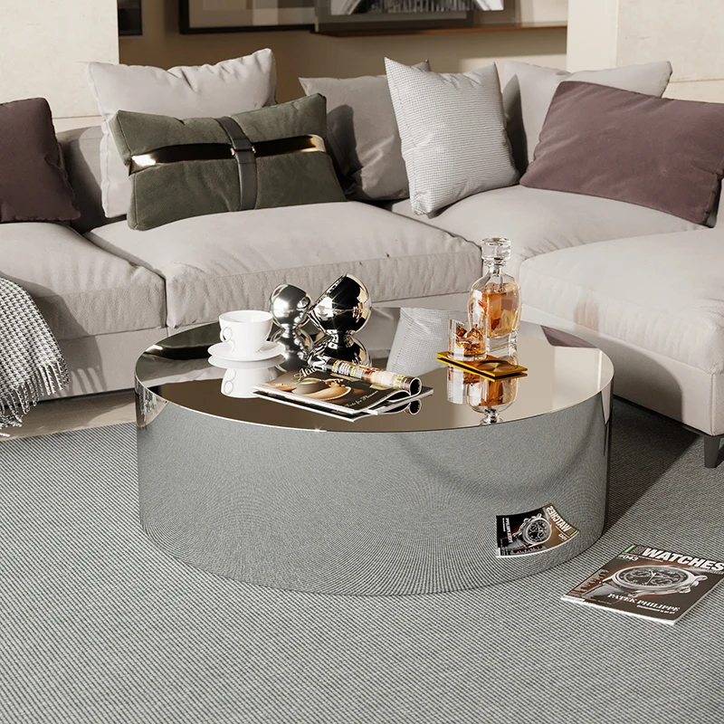 Simple designer personalized creative special-shaped coffee table high-end home