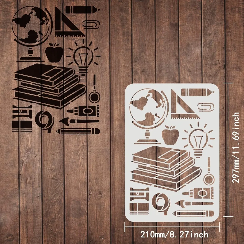 Reusable Drawing Painting Stencils Templates