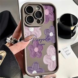 Case For infinix Hot 40i 30 Play 30i Note 30 VIP Smart 7 8 5 6 Pop 8 Tecno Camo N20 Spark 10 20 20C Flower Pattern Silicon Cover