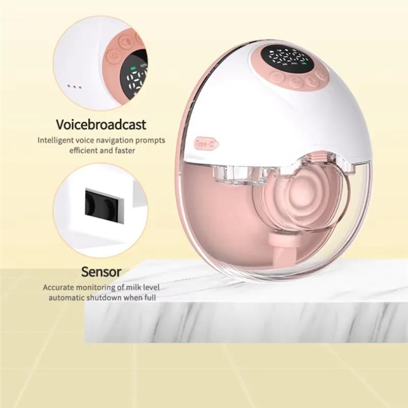 

Breast Pump With Cordless Bottle Design Wearable Wireless Bra Breast Pump Flange Milk Manual Breast Pump