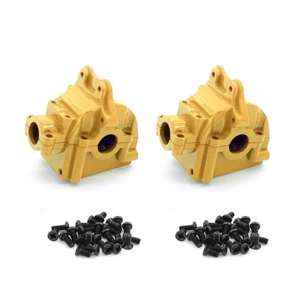 Metal Gear Box Shell Red Replaceable Differential Housing GearBox Removable for Wltoys 144001 144002 144010 124016 124019