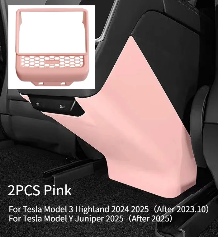 2PCS Matte Pink