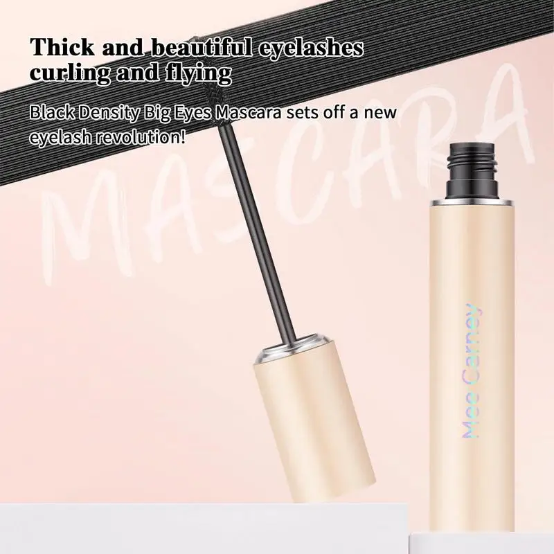 Mascara impermeabile trucco per gli occhi 4D cosmetici per ciglia Curling Mascara spesso ciglia Mascara Volume in fibra di seta nero